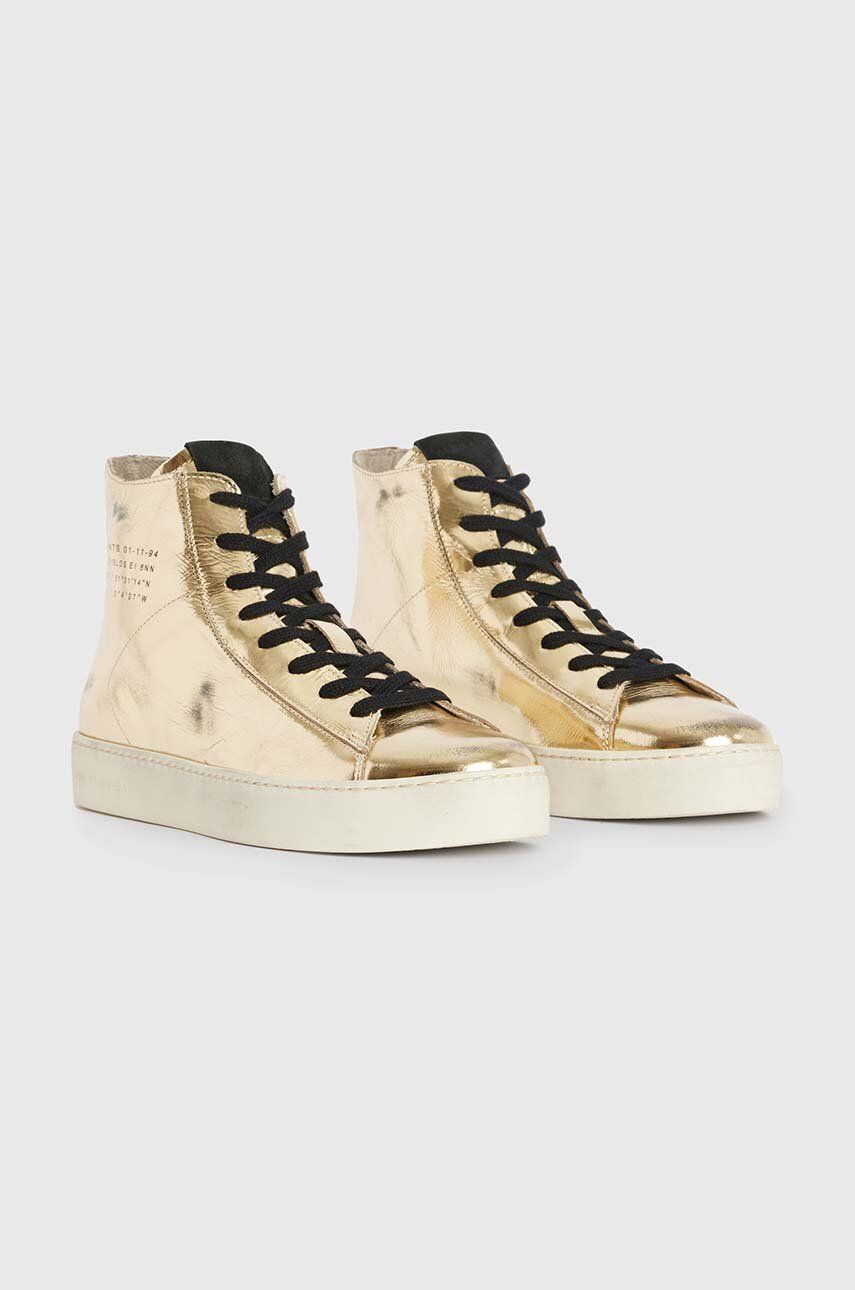 AllSaints - Tana Leather Sneakers