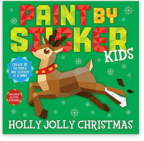 Paint by Sticker Kids: Holly Jolly Christmas