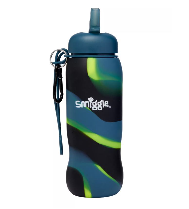 Smiggle - Vivid Foldable Straw Bottle 630ML