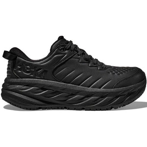 Hoka Men's Bondi Slip Resistant Black / Black Wide