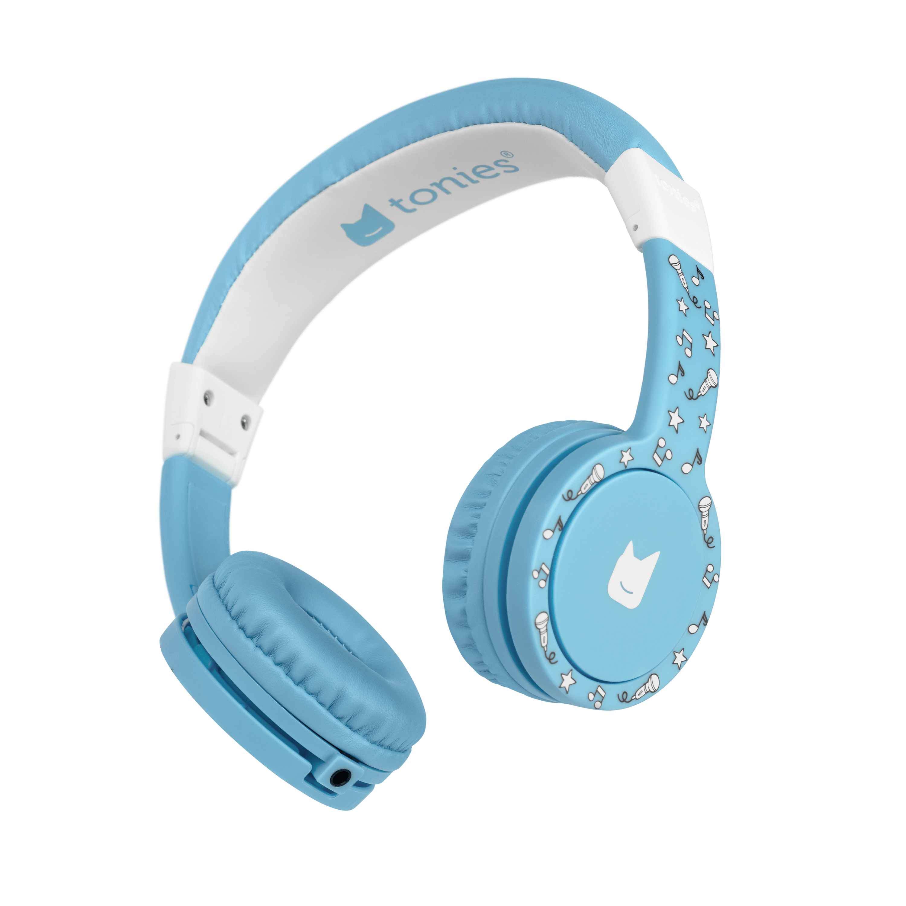 Light Blue Headphones for Kids