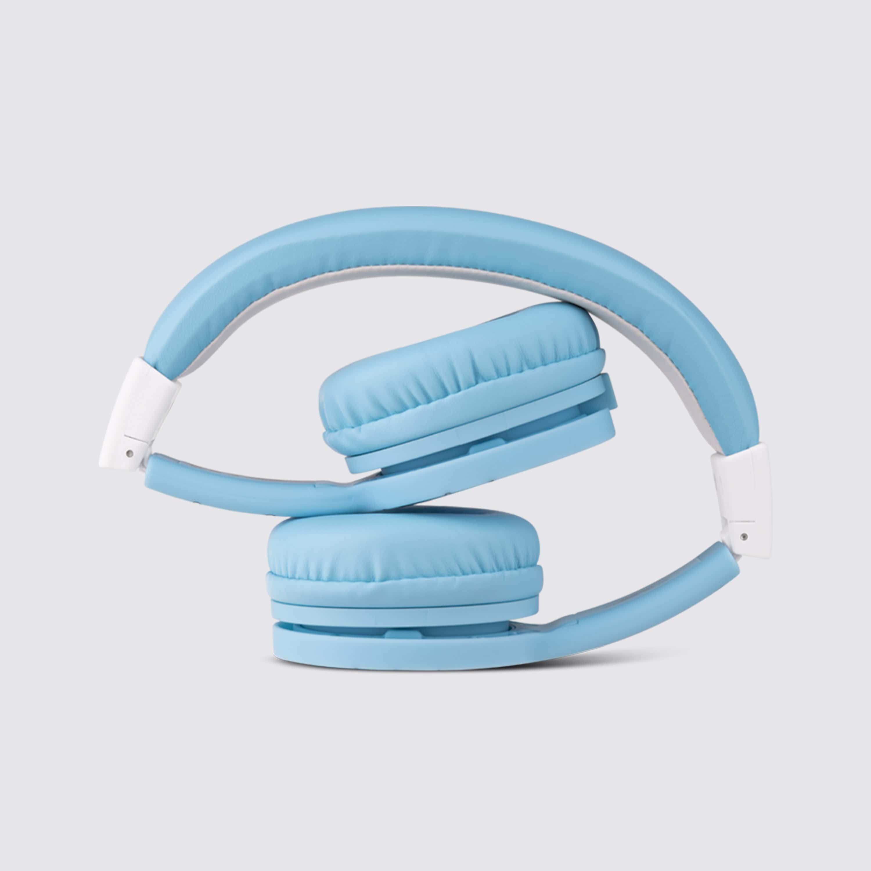 Light Blue Headphones for Kids