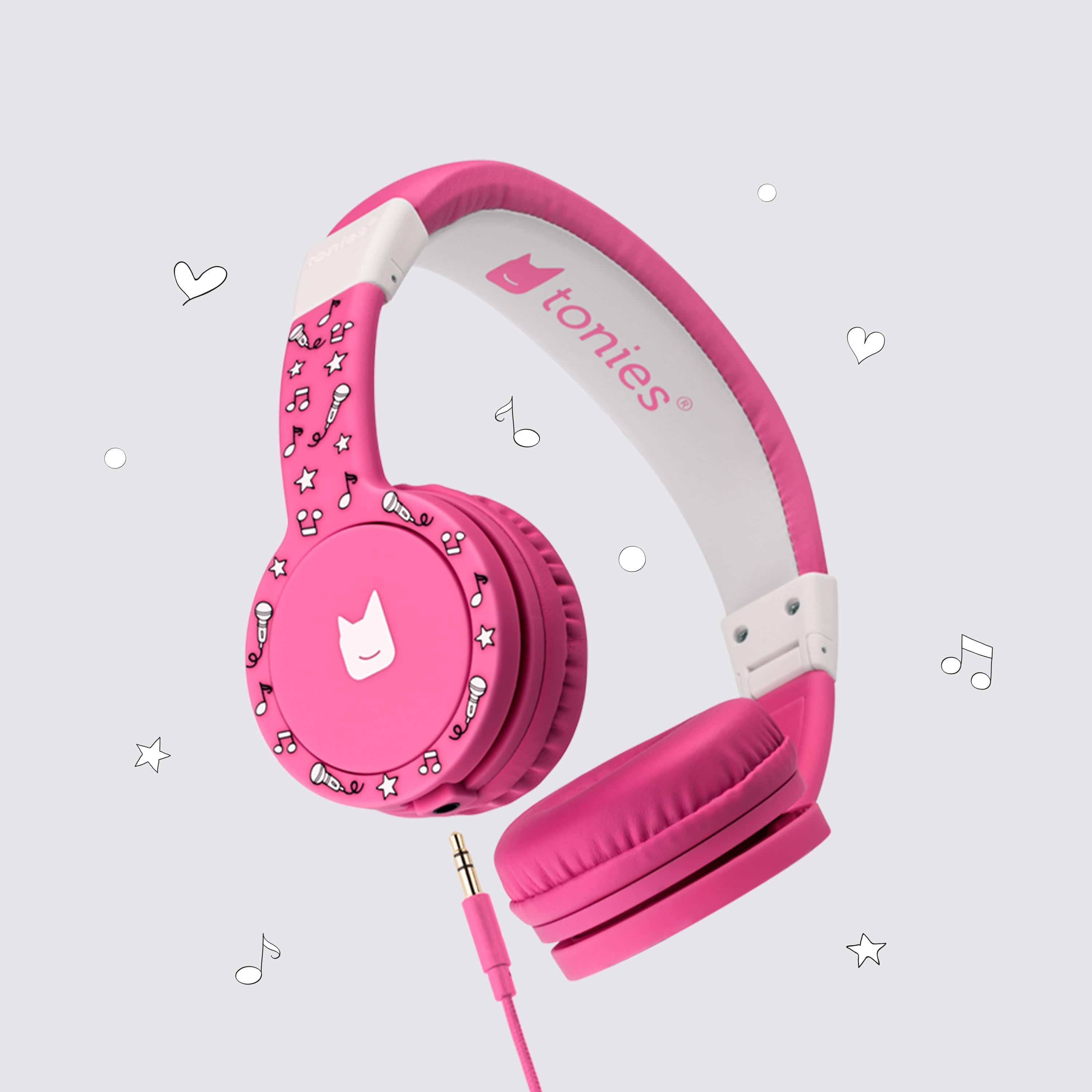 Pink Headphones for Kids