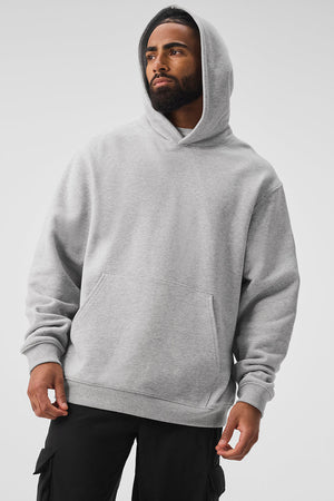 Renown Heavy Weight Hoodie - Athletic Heather Grey