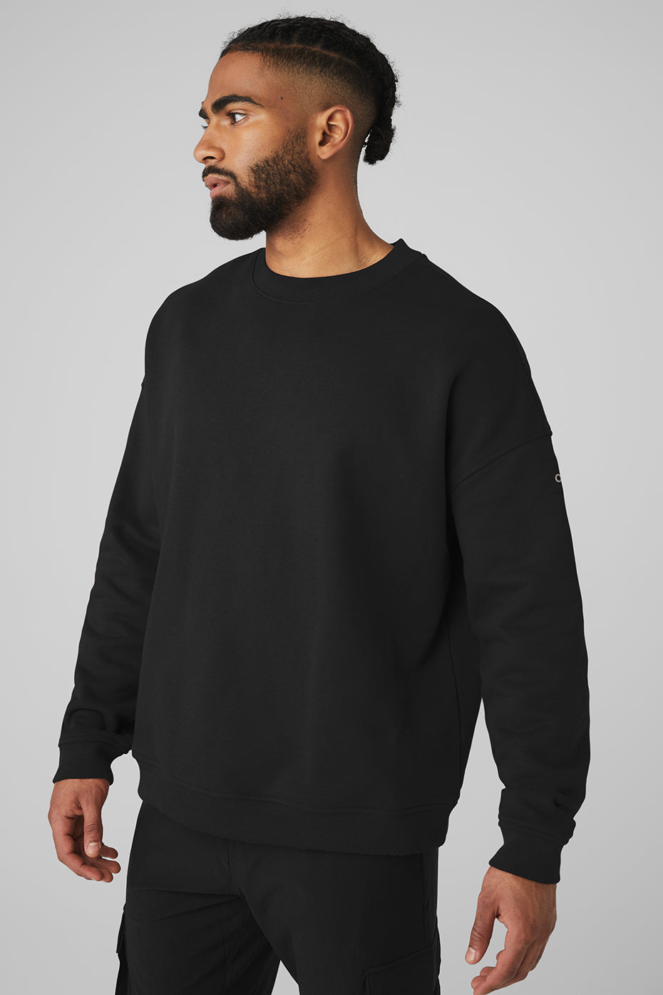 Renown Heavy Weight Crew Neck Pullover - Black