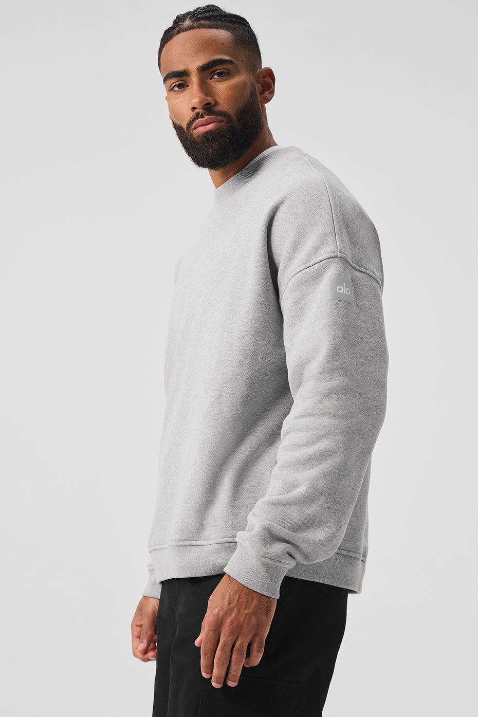 Renown Heavy Weight Crew Neck Pullover - Athletic Heather Grey