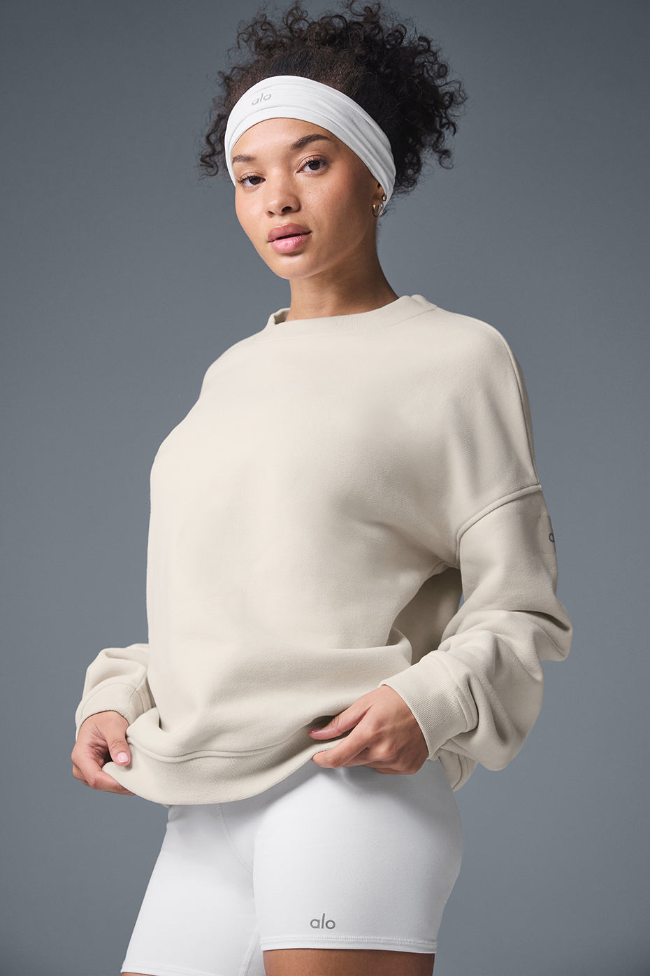 Renown Heavy Weight Crew Neck Pullover - Bone