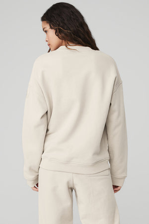 Renown Heavy Weight Crew Neck Pullover - Bone