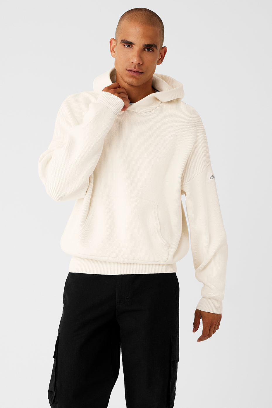 Scholar Hooded Sweater - Ivory