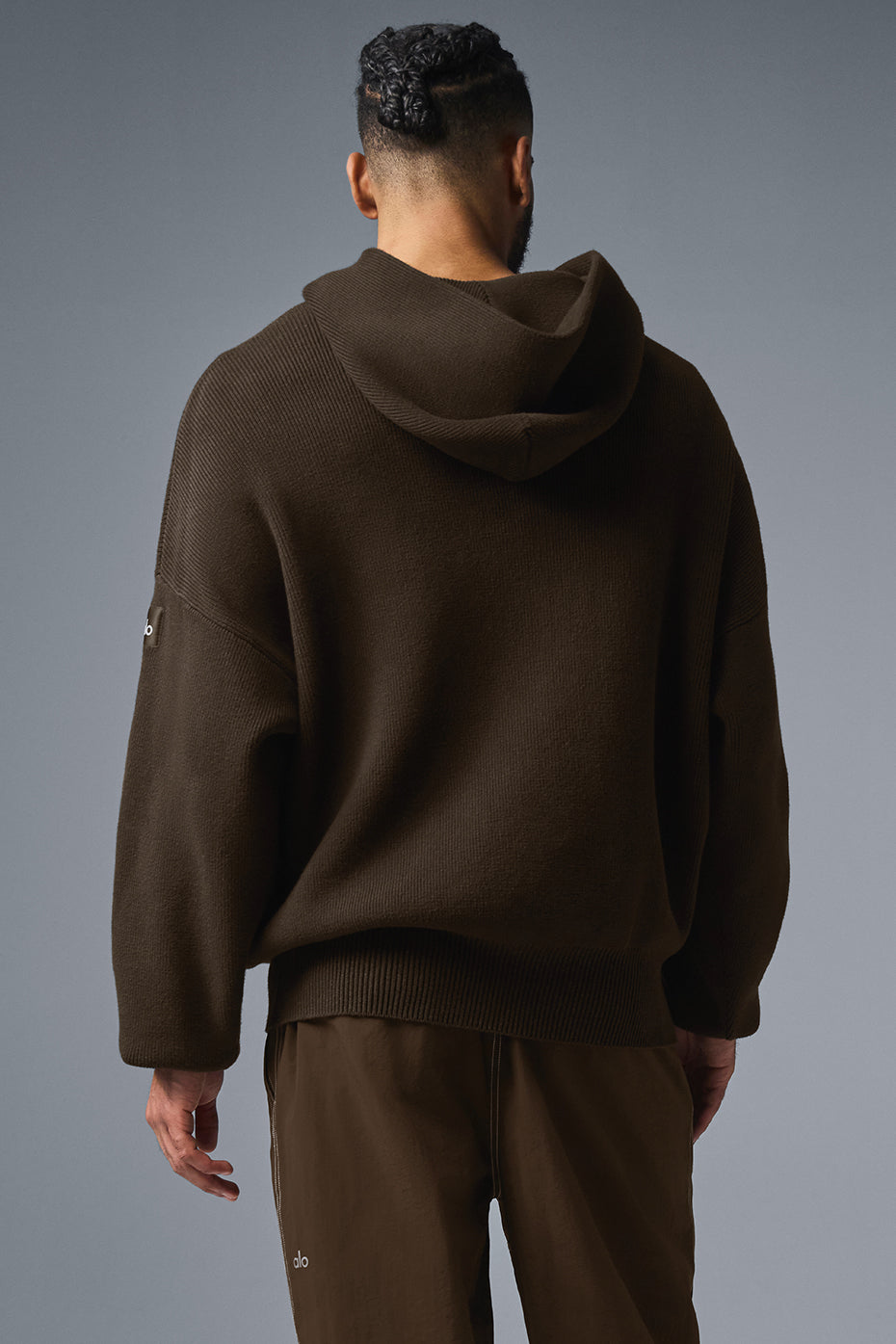 Scholar Hooded Sweater - Espresso