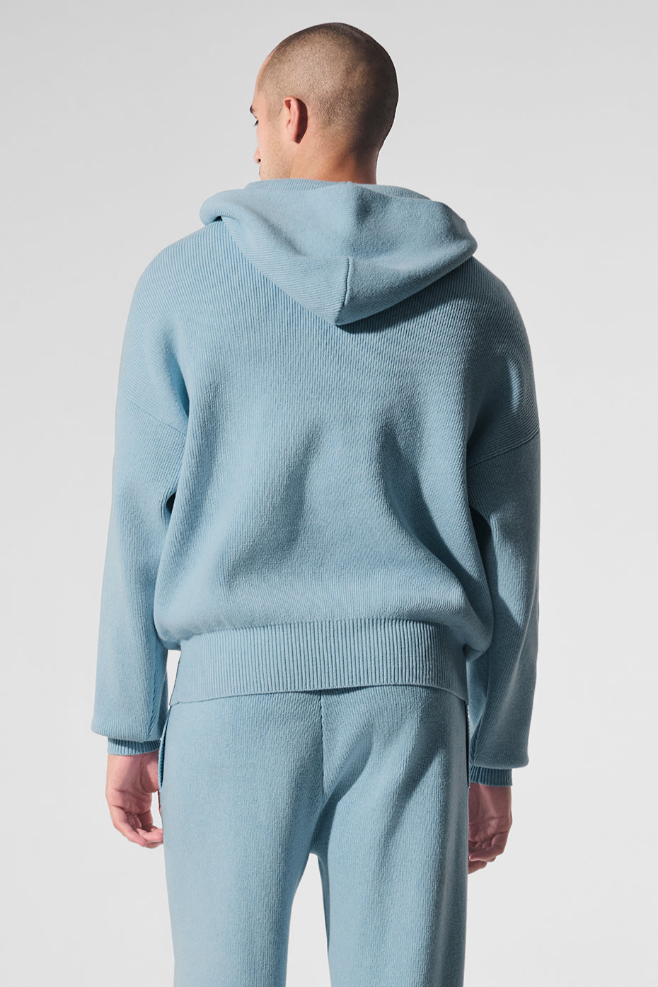 Scholar Hooded Sweater - Celestial Blue Heather