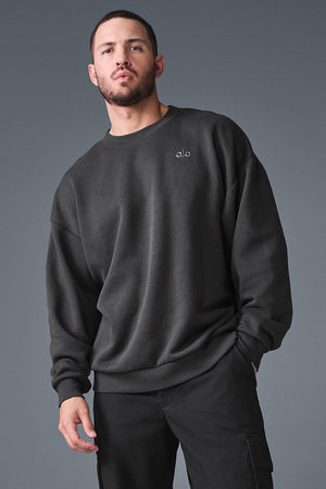 Accolade Crew Neck Pullover - Anthracite