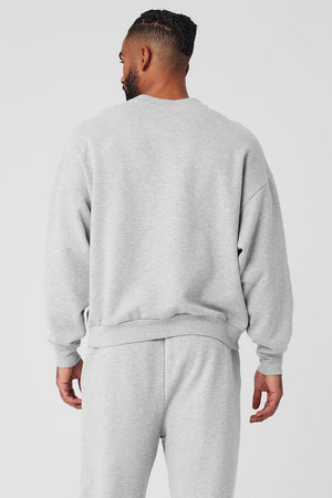 Accolade Crew Neck Pullover - Athletic Heather Grey