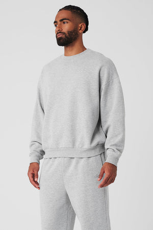 Accolade Crew Neck Pullover - Athletic Heather Grey