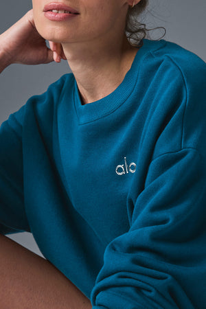 Accolade Crew Neck Pullover - Eclipse Blue