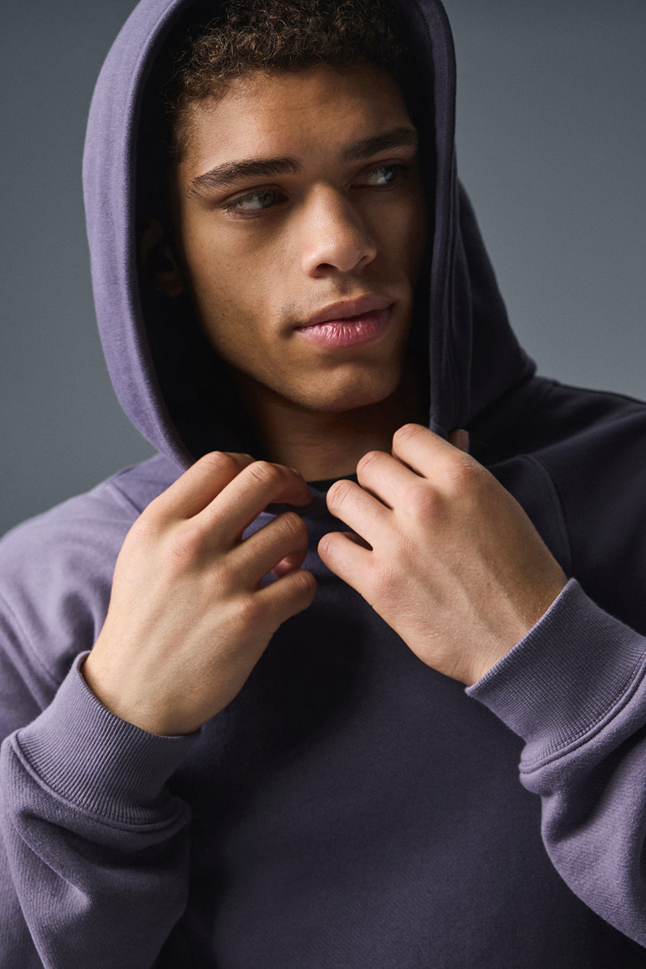 Make Waves Hoodie - Italian Plum Tonal