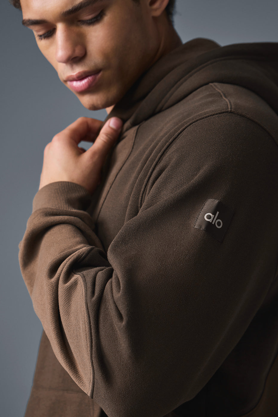 Make Waves Hoodie - Espresso Tonal