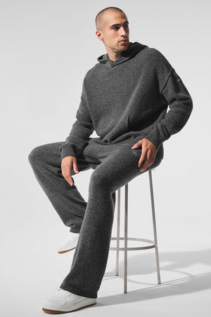 New Class Cashmere Hoodie - Platinum Grey