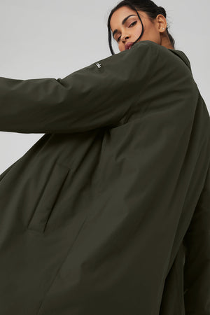 Signature Overcoat - Stealth Green