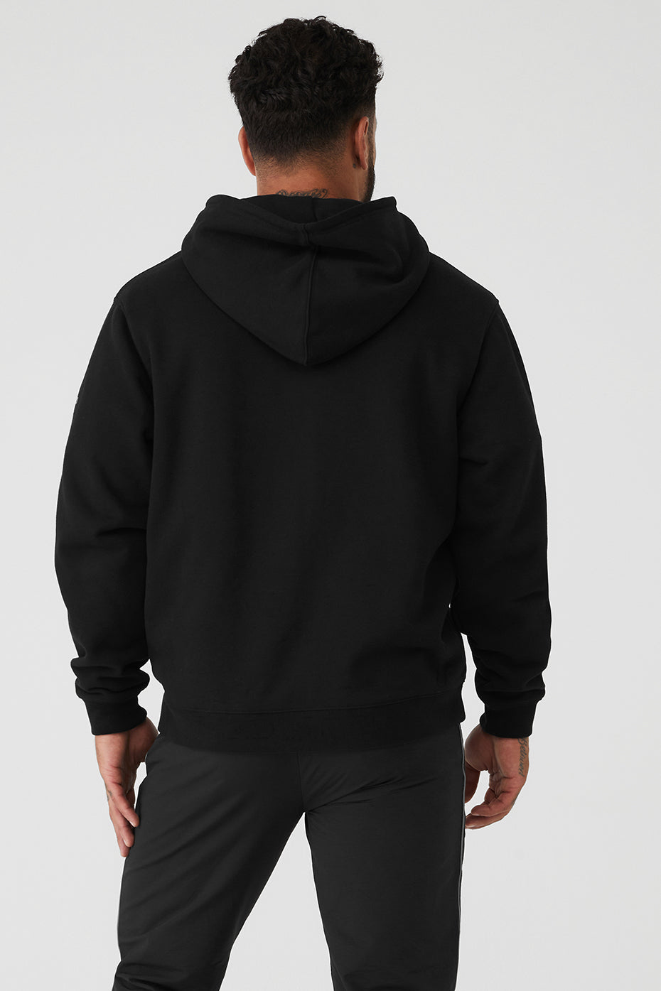 Renown Heavy Weight Full Zip Hoodie - Black