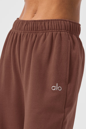 Accolade Straight Leg Sweatpant - Chestnut