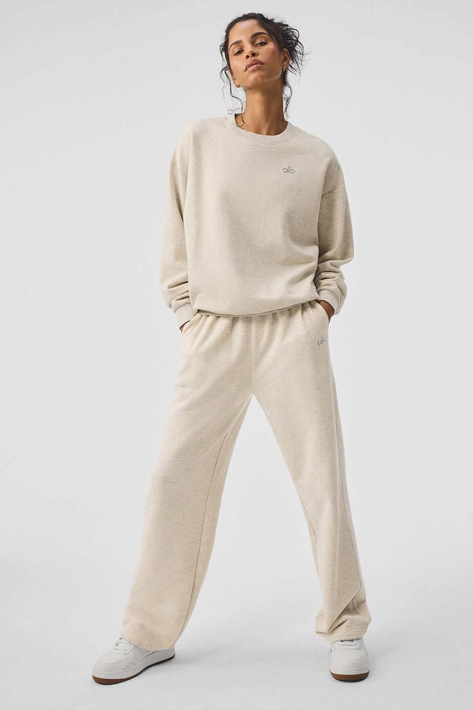 Accolade Straight Leg Sweatpant - Oatmeal Heather