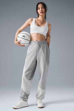 Make Waves Sweatpant - Athletic Heather Grey Tonal