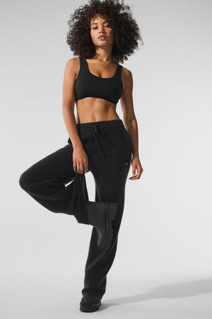 New Class Cashmere Sweatpant - Black