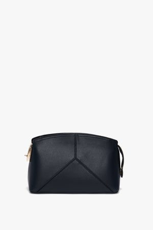 Exclusive Victoria Crossbody Bag In Navy Leather