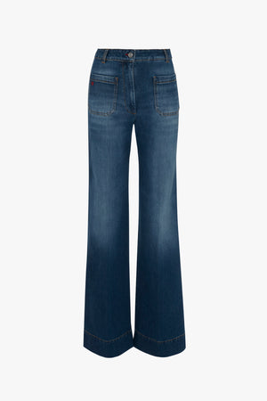 Alina High Waisted Jean in Dark Vintage Wash