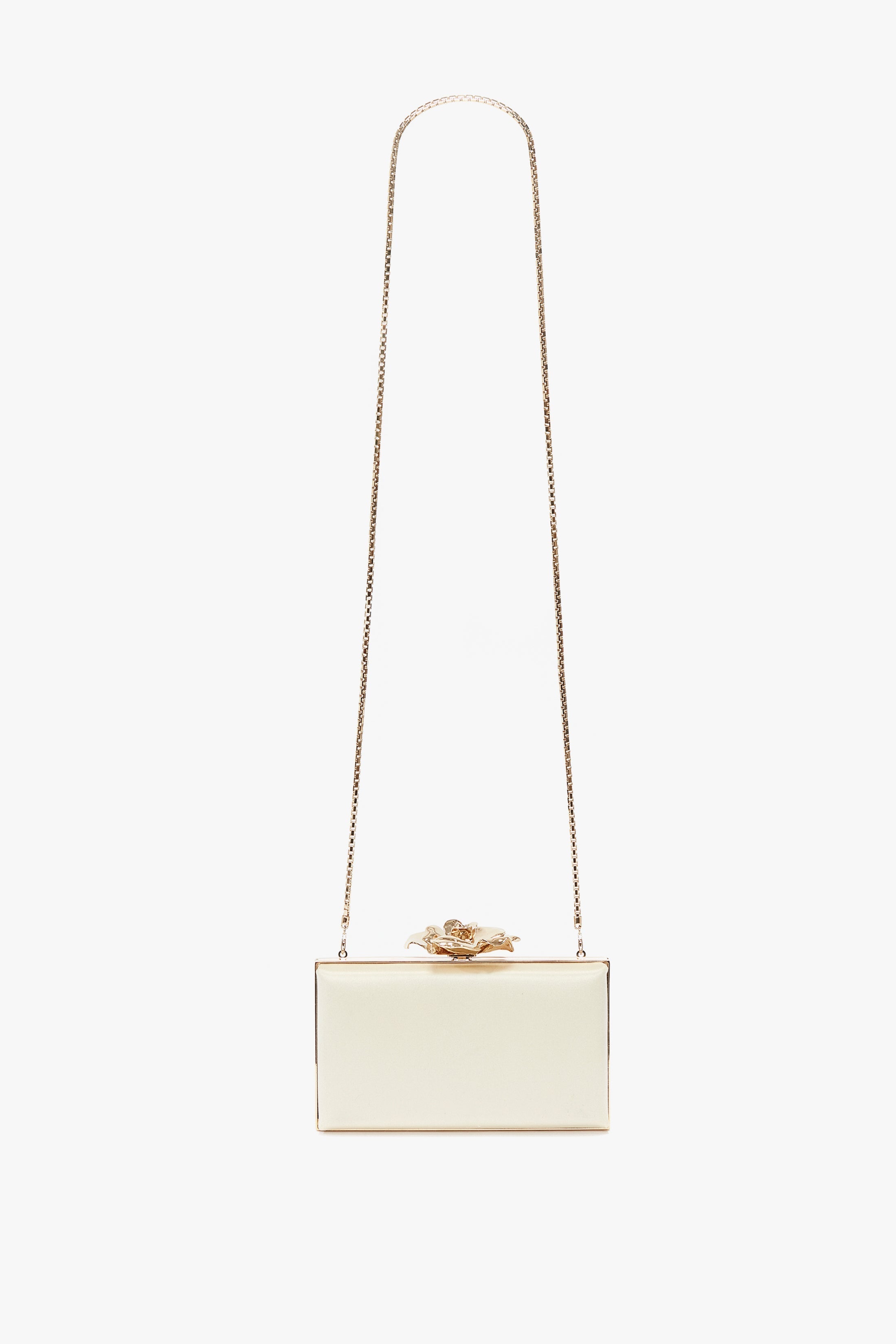 Frame Flower Minaudiere Bag in Chamomile