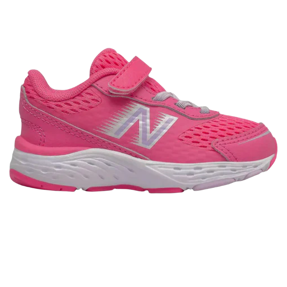 New Balance Toddler Girls 680v6 Velcro Sporty Pink