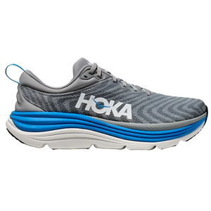 Hoka Men's Gaviota 5 Limestone / Blue Wide