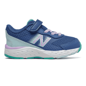 New Balance Toddler Girl Kids Hash 680v6 Velcro Blue