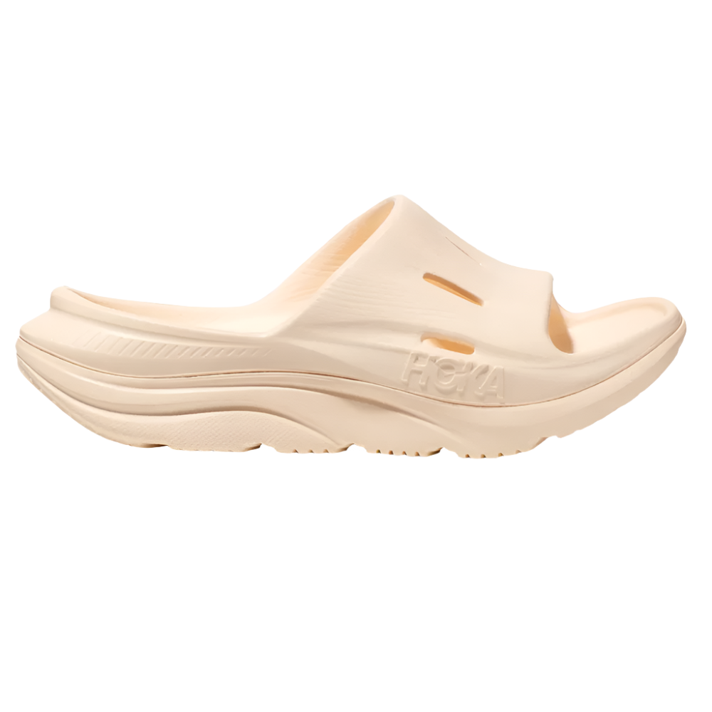 Hoka Youth Kids Ora Recovery Slide 3 Vanilla