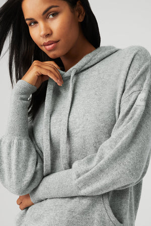 Cashmere Jet Set Hoodie - Dove Grey Heather