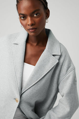 VIP Blazer Trench - Athletic Heather Grey