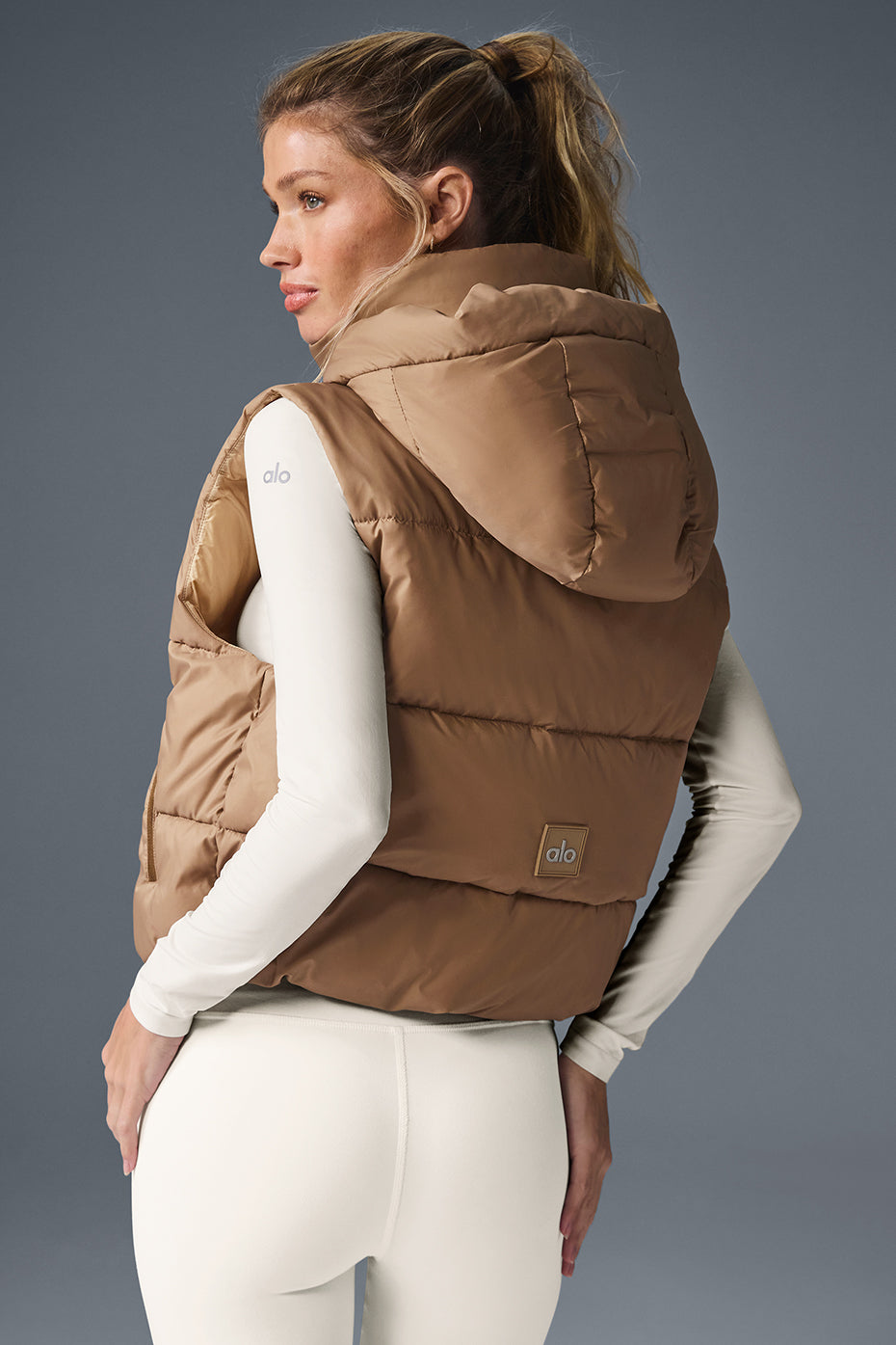 Gold Rush Puffer Vest - Toasted Almond