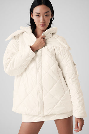 Snomoto Puffer Jacket - Ivory