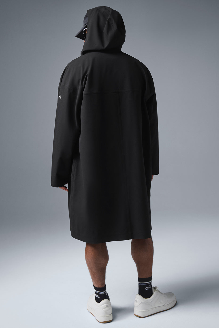 Rain Or Shine Long Coat - Black