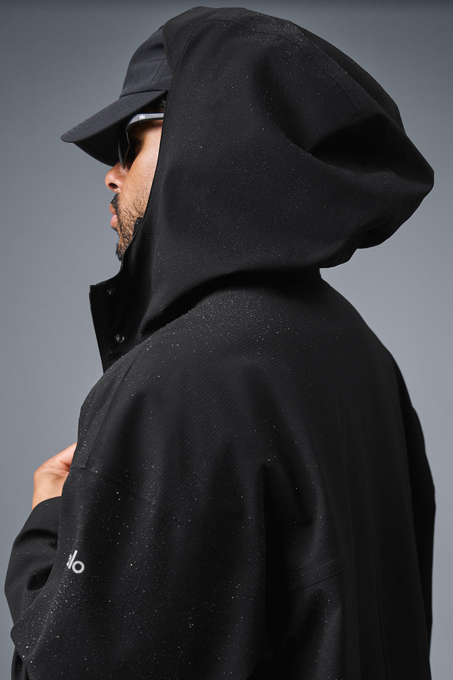 Rain Or Shine Long Coat - Black