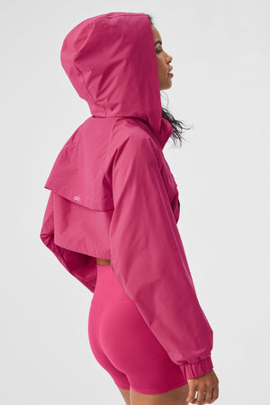 Cropped Playmaker Jacket - Pink Summer Crush