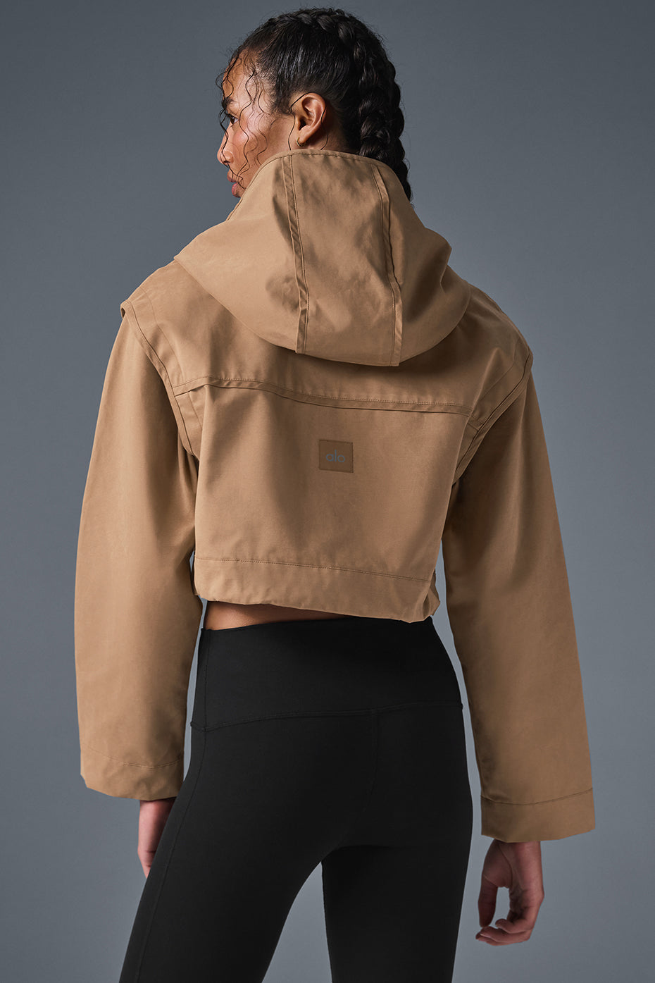 Cropped Unify Jacket - Toasted Almond