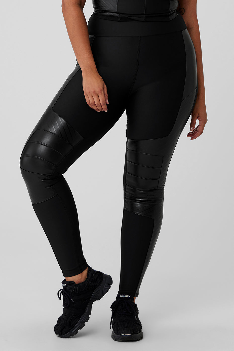 Airlift Winter Warm High-Waist Supermoto Legging - Black