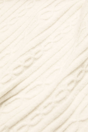 Cable Knit Winter Bliss Pant - Ivory