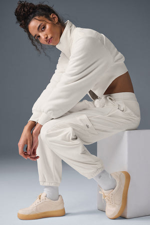 Polar Fleece Wintry Mix Pant - Ivory