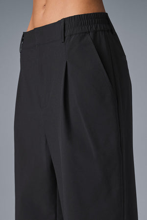 High-Waist Pursuit Trouser (Regular) - Black