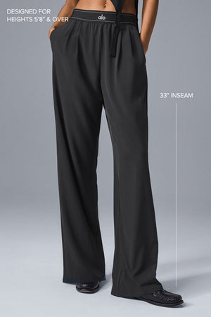 Suit Up Trouser (Long) - Black