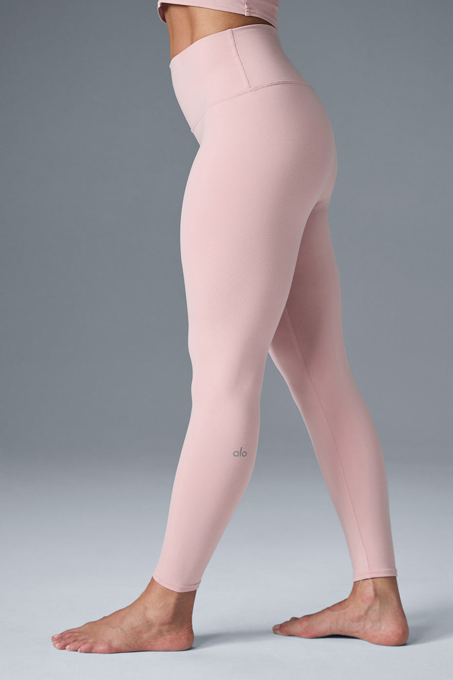 7/8 High-Waist Airbrush Legging - Ballet Pink