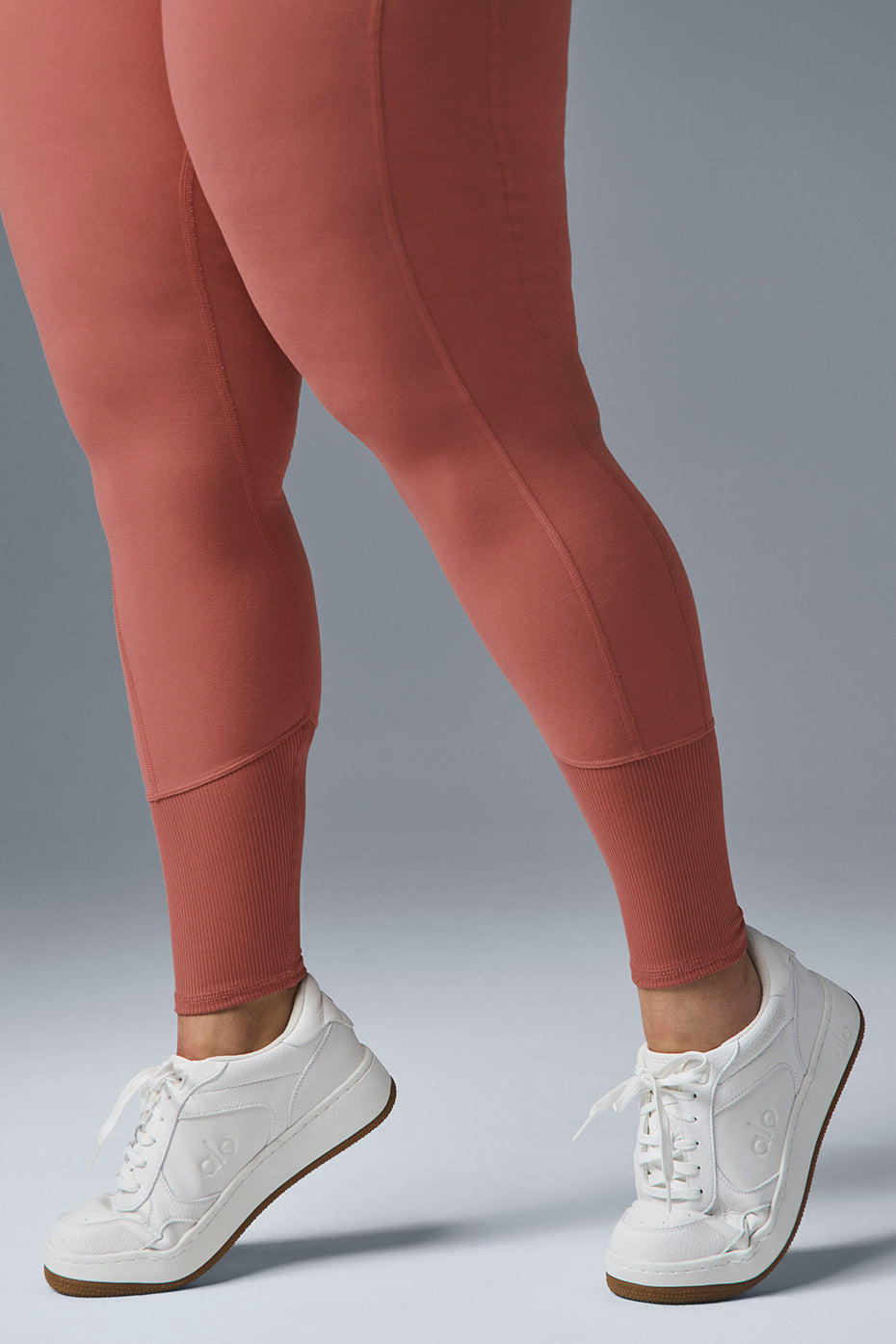 High-Waist Alosoft Lounge Legging - Soft Terracotta